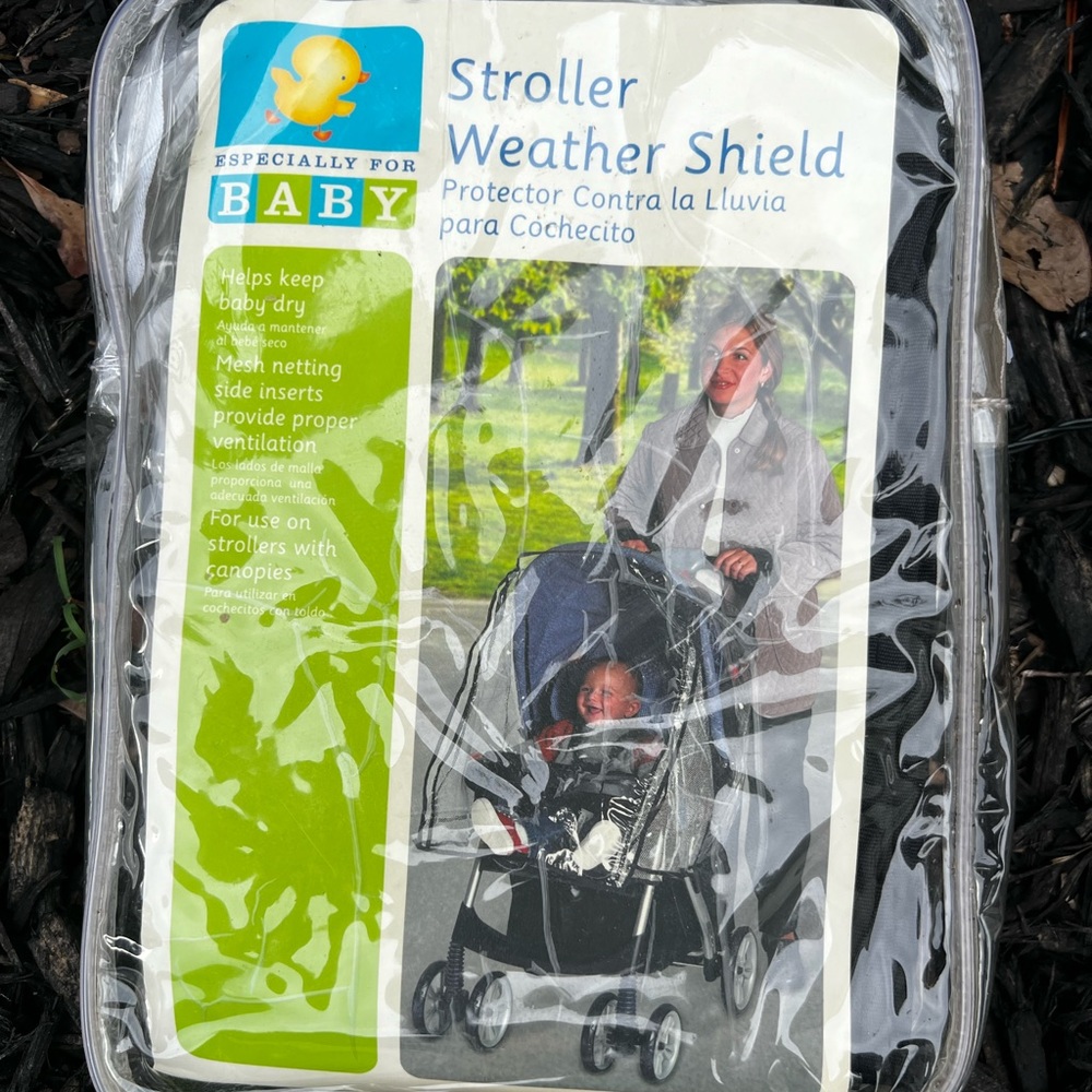Babies R Us Especially For Baby Stroller Weather Shield For Canopy Stroller NEW